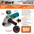 Машина шлифовальная угловая BORT BWS-1600-R