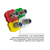 Комплект веерных форсунок для моек высокого давления BORT 3000 Set (1/4QC) (Quick Fix)