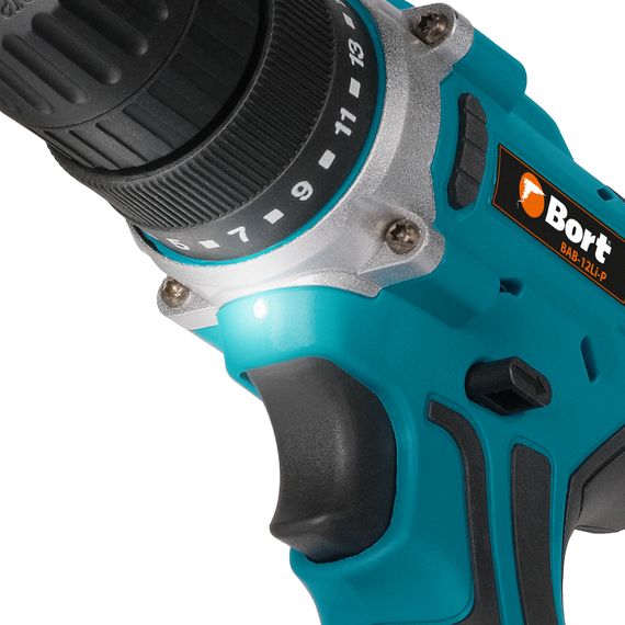 Дрель-шуруповерт аккумуляторная BORT BAB-12Li-P (1x1,3Ah)