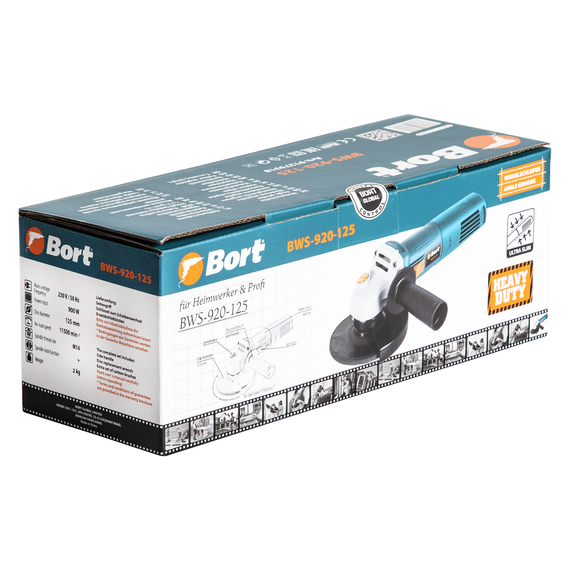 Машина шлифовальная угловая BORT BWS-920-125