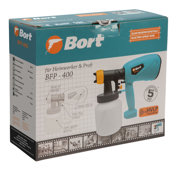 Распылитель электрический BORT BFP-400