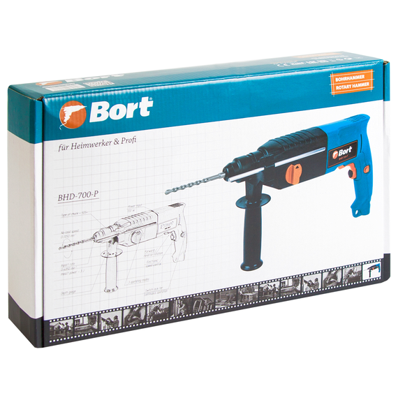 Перфоратор электрический BORT BHD-700-P