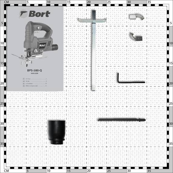 Лобзик электрический BORT BPS-580-Q