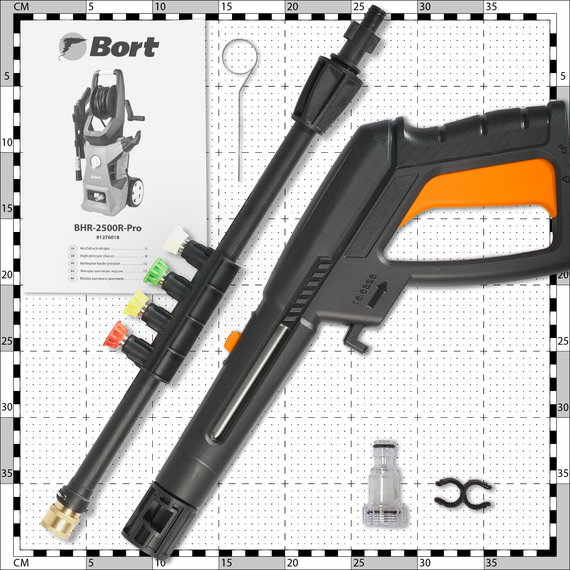 Мойка высокого давления BORT BHR-2500R-Pro