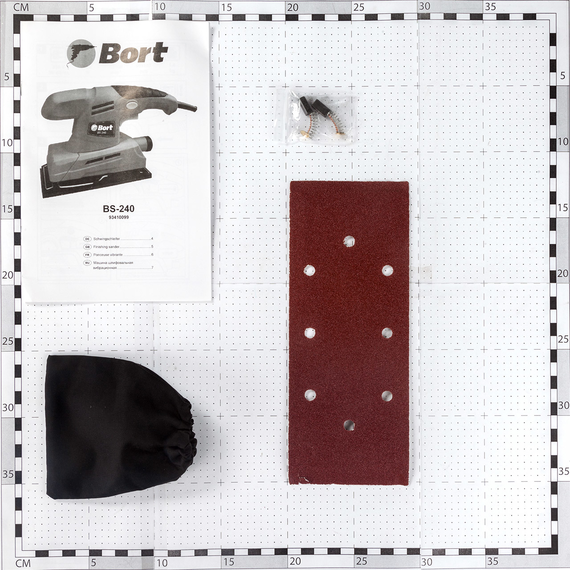 Машина шлифовальная вибрационная BORT BS-240