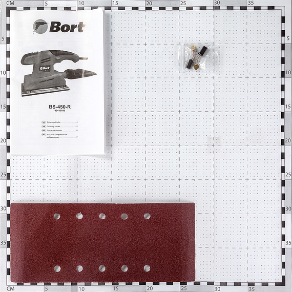 Машина шлифовальная вибрационная BORT BS-450-R