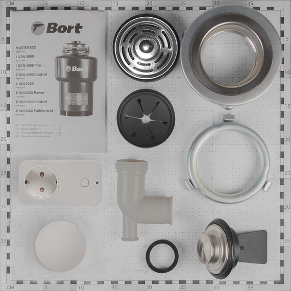 Измельчитель пищевых отходов BORT TITAN 5000 Control