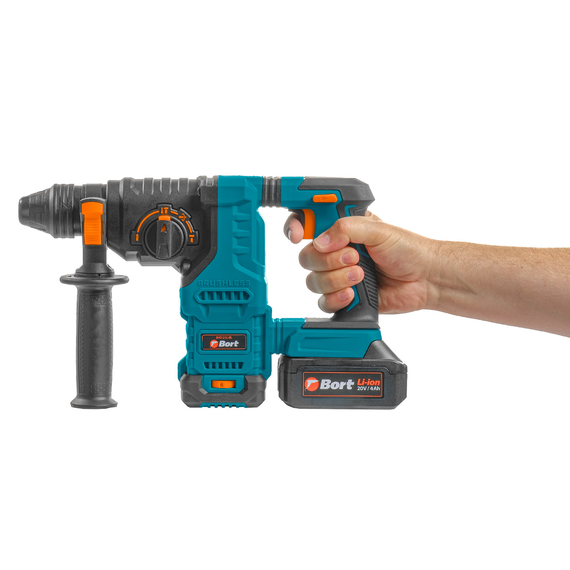 Перфоратор аккумуляторный BORT BHD-21Li-BL (2x4,0Ач+ЗУ)