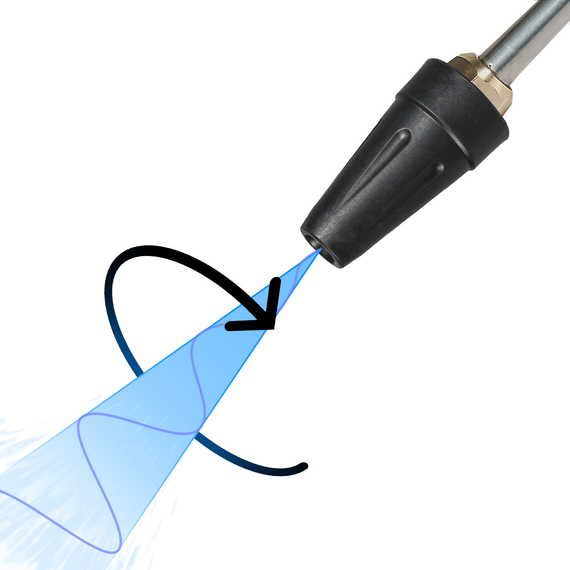 Фреза для мойки высокого давления BORT Turbo Nozzle (Quick Fix)