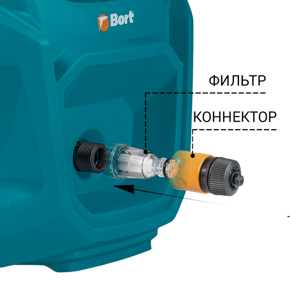 Мойка высокого давления BORT BHR-2700-R