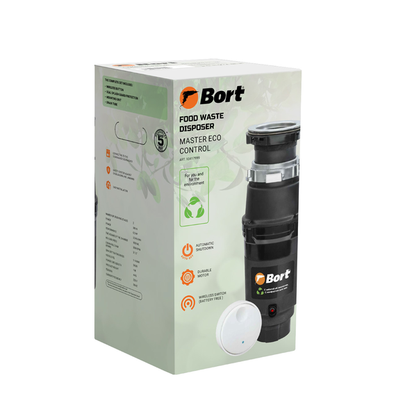 Измельчитель пищевых отходов BORT MASTER ECO Control