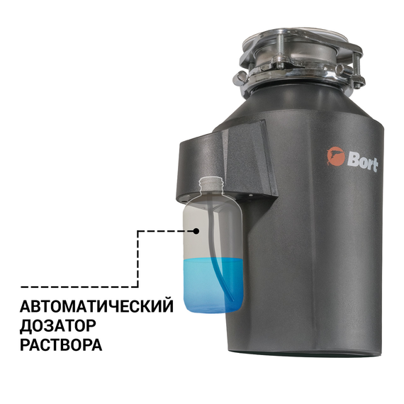 Измельчитель пищевых отходов BORT Alligator Green