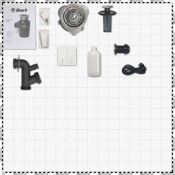 Измельчитель пищевых отходов BORT Alligator Green