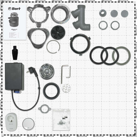 Измельчитель пищевых отходов BORT Alligator X