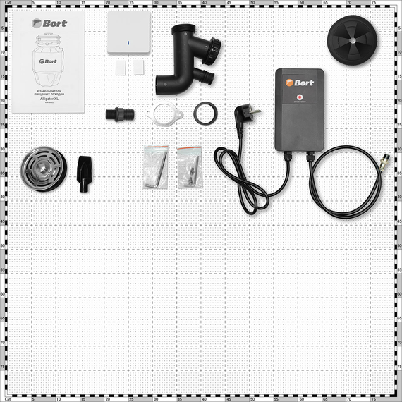 Измельчитель пищевых отходов BORT Alligator XL