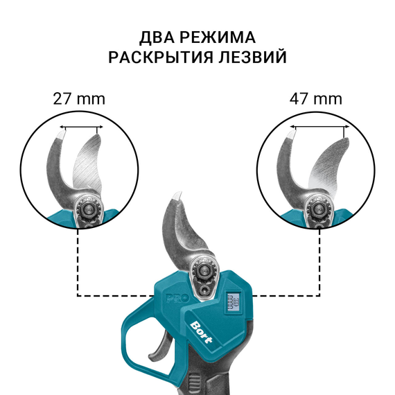 Секатор аккумуляторный BORT BGS-21Li-Pro