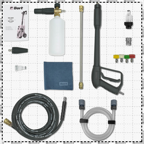 Мойка высокого давления BORT KEX-3000