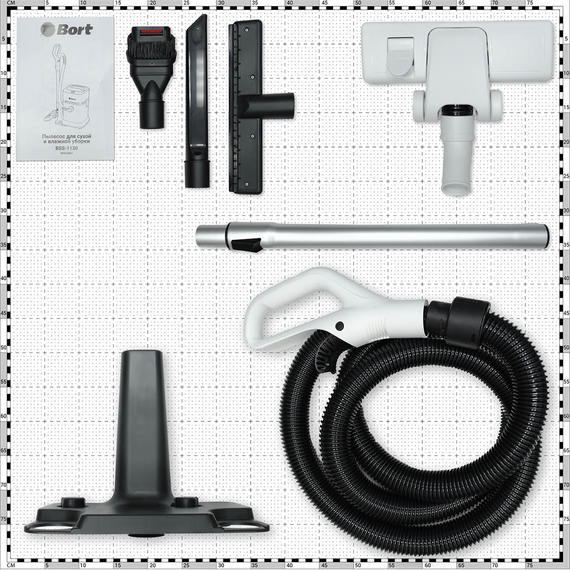 Пылесос для сухой и влажной уборки BORT BSS-1130