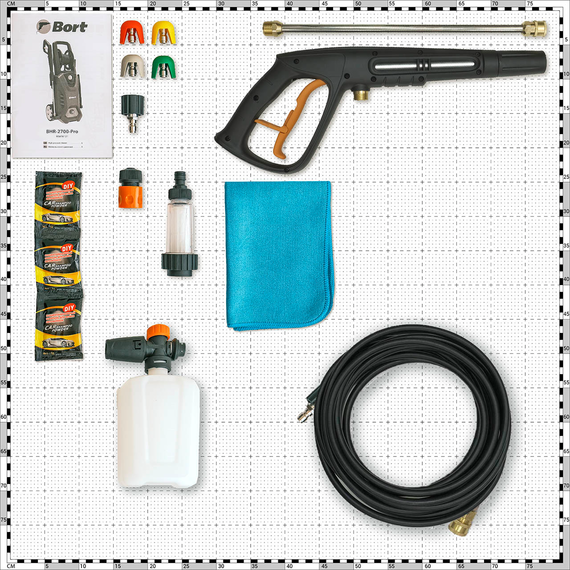 Мойка высокого давления BORT BHR-2700-Pro
