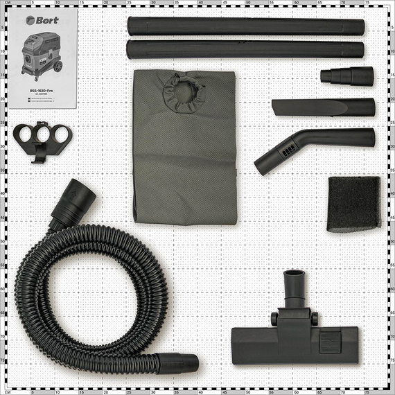 Пылесос для сухой и влажной уборки BORT BSS-1630-Pro