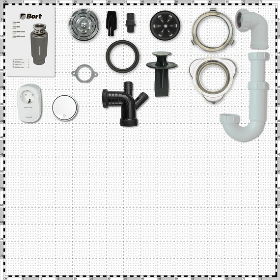 Измельчитель пищевых отходов BORT TITAN 8000 Control