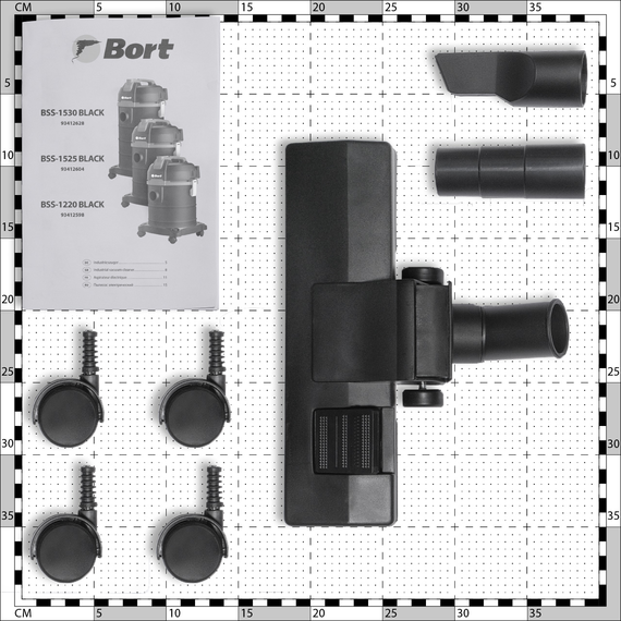 Пылесос для сухой и влажной уборки BORT BSS-1220 BLACK