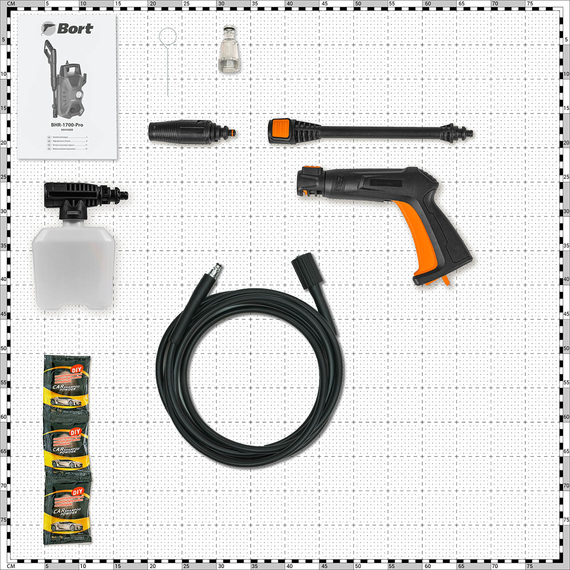 Мойка высокого давления BORT BHR-1700-Pro